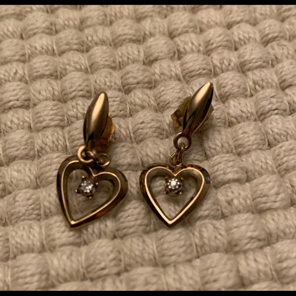 SOLD - Vintage Princess Pride Creations 14KGF earrings - Picture 6 of 10